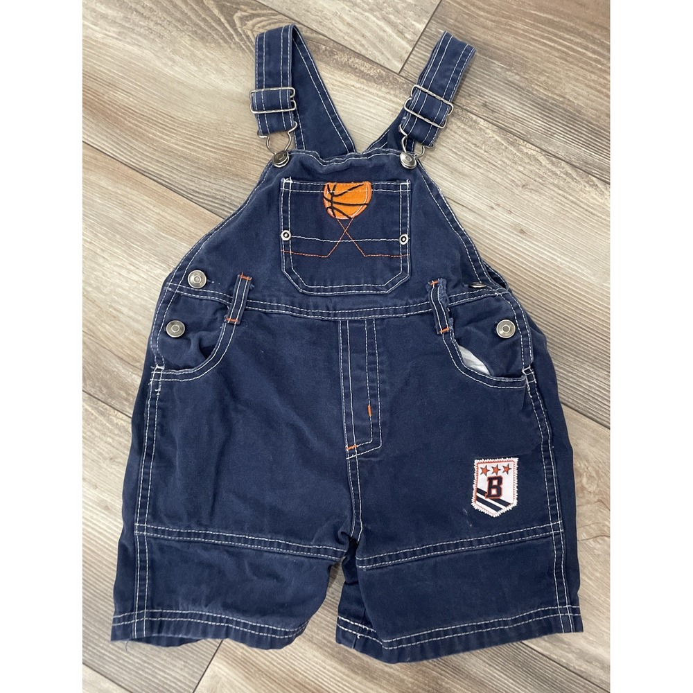 Size 3T Months Kids‎ Connection Overalls Shorts Basketball